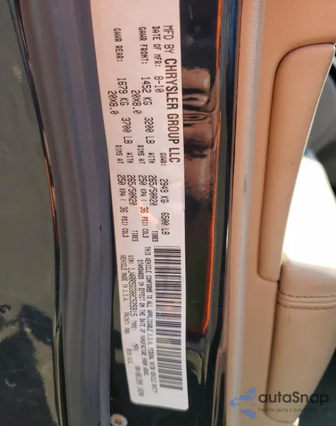 2011 Jeep Grand Cherokee Limited z USA, uszkodzony, nr VIN 1J4RR5GG8BC525915